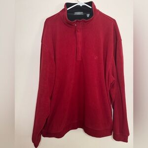 Lyle & Scott Red Fleece Pullover